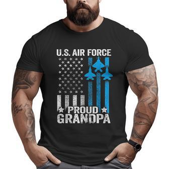 Proud Grandpa Us Air Force Big and Tall Men T-shirt | Mazezy DE