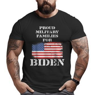 Proud Military Veterans Families For Biden Anti Trump Big and Tall Men T-shirt | Mazezy