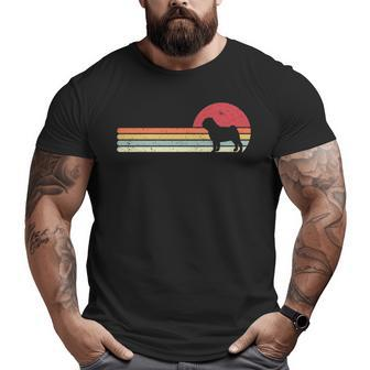 Pug Retro Style Big and Tall Men T-shirt | Mazezy
