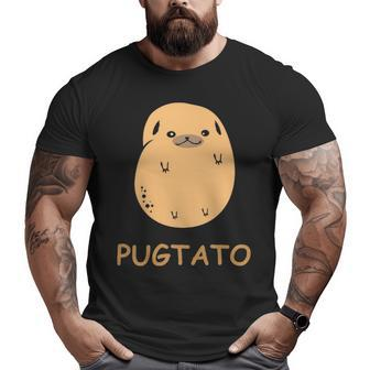 Pugtato Cute Pugtato Big and Tall Men T-shirt | Mazezy