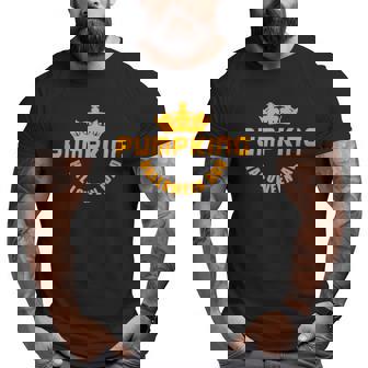 Pumpking Halloween Dad Big and Tall Men T-shirt | Mazezy