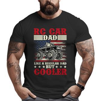 Rc Car Dad Rc Car Racing For Dad Big and Tall Men T-shirt | Mazezy