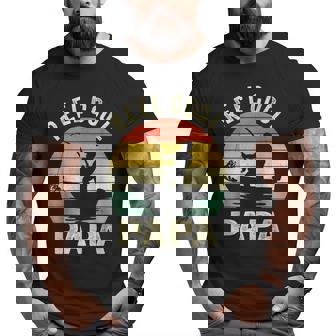 Reel Cool Papa Fishing Dad Father's Day Fisherman Fish Big and Tall Men T-shirt | Mazezy