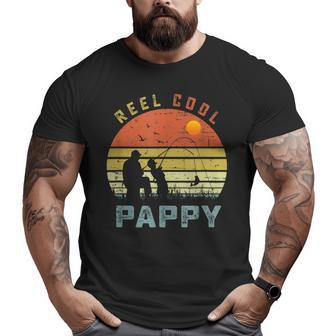 Reel Cool Pappy Fathers Day For Fishing Dad Big and Tall Men T-shirt | Mazezy