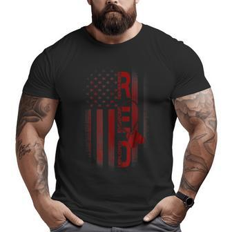 Remember Everyone Deployed American Pride Veteran Army Big and Tall Men T-shirt | Mazezy CA