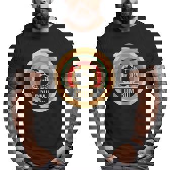 Retro Vintage Drums For Drummers Big and Tall Men T-shirt | Mazezy