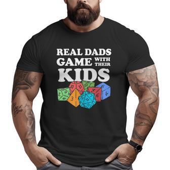 Role Playing Dad Real Dads Game With Their Kids Big and Tall Men T-shirt | Mazezy