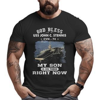 My Son Is Uss John C Stennis Cvn Big and Tall Men T-shirt | Mazezy