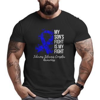 My Son's Fight Tuberous Sclerosis Complex Tsc Awareness Big and Tall Men T-shirt | Mazezy