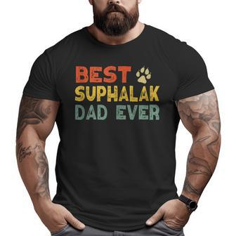 Suphalak Cat Dad Owner Breeder Lover Kitten Big and Tall Men T-shirt | Mazezy