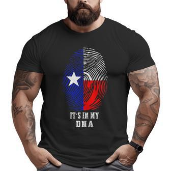 Texas Dna Big and Tall Men T-shirt | Mazezy