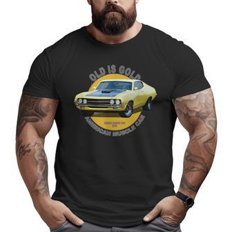 Torino 429 Super Cobra American Muscle Car 60S 70S 70S Vintage s Big and Tall Men T-shirt | Mazezy