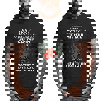 Never Underestimate An Old Man Who Knows How To Box Mens Dad Old Man Big and Tall Men T-shirt | Mazezy