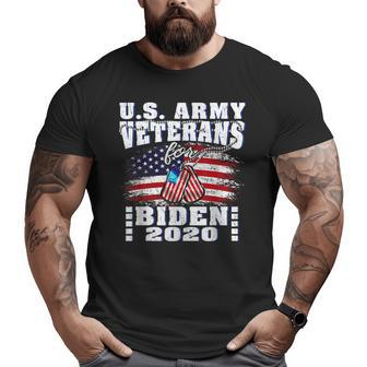 Us Army Veterans For Biden Vote Joe Biden 2020 Antitrump Big and Tall Men T-shirt | Mazezy