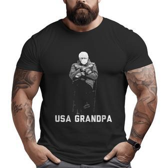 Usa Grandpa Big and Tall Men T-shirt | Mazezy