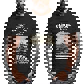 Uss Albert David Ff 1050 De Big and Tall Men T-shirt | Mazezy