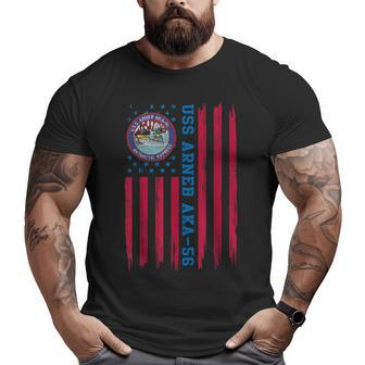 Uss Arneb Lka56 Amphibious Cargo Ship Veterans Day Xmas Big and Tall Men T-shirt | Mazezy