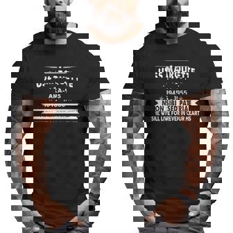 Uss Marquette Aka Big and Tall Men T-shirt | Mazezy