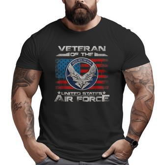 Veteran 365 Veteran Of The United States Air Force Big and Tall Men T-shirt | Mazezy