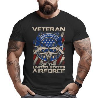 Veteran Of The United States Air Force Soldier Vet Day Big and Tall Men T-shirt | Mazezy