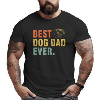 Vintage Best Dog Dad Ever Cane Corso S Big and Tall Men T-shirt | Mazezy