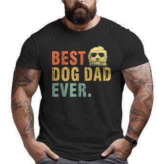 Vintage Best Dog Dad Ever T Havanese Big and Tall Men T-shirt | Mazezy