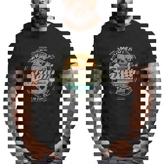 Vintage Promoted To Daddy 2022 For New Daddy First Time Big and Tall Men T-shirt | Mazezy