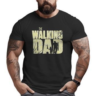 The Walking Dad Essential Big and Tall Men T-shirt | Mazezy