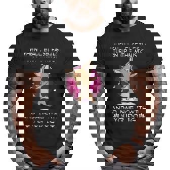 When All Else Fails Turn Up The Music And Dance Chihuahua Big and Tall Men T-shirt | Mazezy