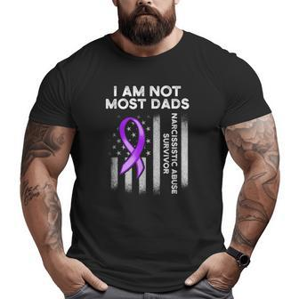 World Narcissistic Abuse Awareness Most Dads Survivor Big and Tall Men T-shirt | Mazezy