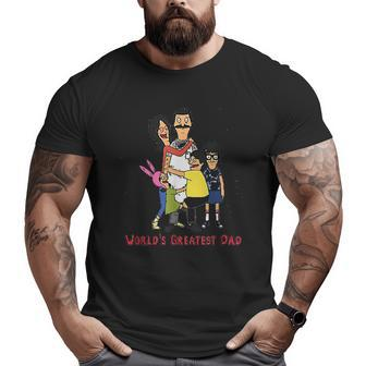 Worlds Greatest Dad Big and Tall Men T-shirt | Mazezy DE