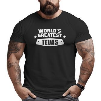 World's Greatest Tevas Lithuanian Dad Big and Tall Men T-shirt | Mazezy