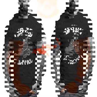 Zero Turn It's How I Roll Landscaping Dad Lawn Mower Big and Tall Men T-shirt | Mazezy