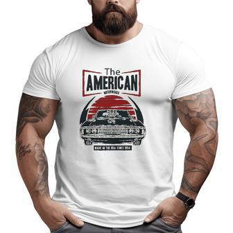 American Muscle Car Big and Tall Men T-shirt | Mazezy