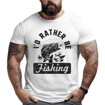 Bass Fishing For Fishing Fisherman Fishing With Grandpa Big and Tall Men T-shirt | Mazezy CA