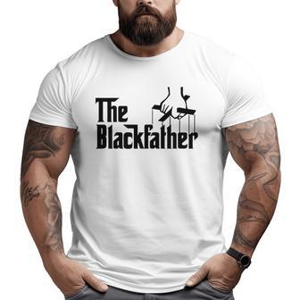 The Black Father Dope Black Dad Big and Tall Men T-shirt | Mazezy