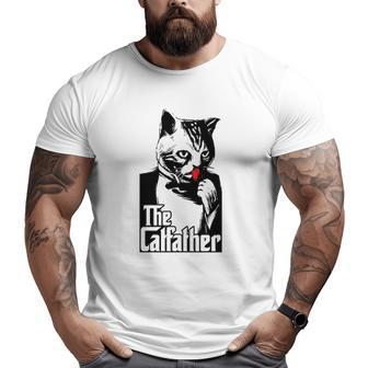 The Catfather Parody Big and Tall Men T-shirt | Mazezy