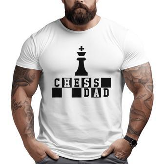 Chess Dad Cheesy Corn Dad Joke Checkmate Big and Tall Men T-shirt | Mazezy