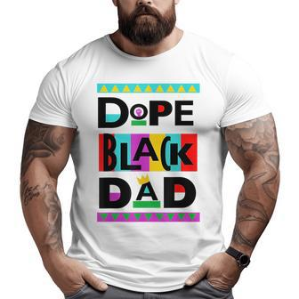 Crown Of Royalty Dope Black Dad Mens Big and Tall Men T-shirt | Mazezy