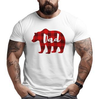 Dad Bear Clothing Mens Father Parents Family Matching Big and Tall Men T-shirt | Mazezy