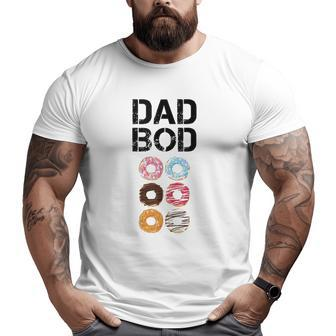 Dad Bod Tanks Donut Six Pack Daddy Gym Big and Tall Men T-shirt | Mazezy