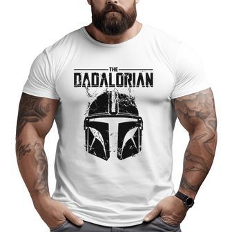 The Dadalorian Retro Vintage Father's Day Big and Tall Men T-shirt | Mazezy