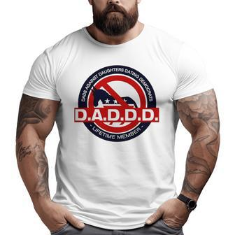 Dads Against Daughters Dating Democrats V2 Big and Tall Men T-shirt | Mazezy