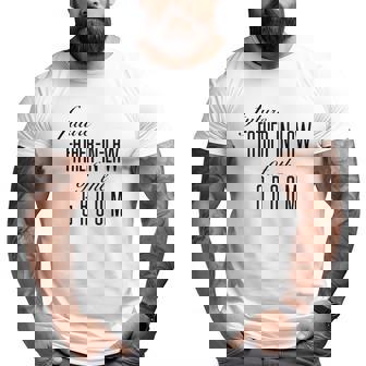 Father Of The Groom Future In Law Big and Tall Men T-shirt | Mazezy