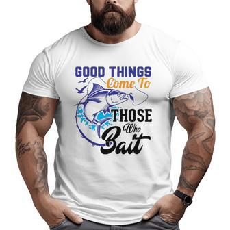Father's Day For Fisherman Mens Fishing Dad Big and Tall Men T-shirt | Mazezy