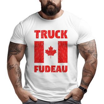 Freedom Convoy Support Canada Truck Fudeau Big and Tall Men T-shirt | Mazezy