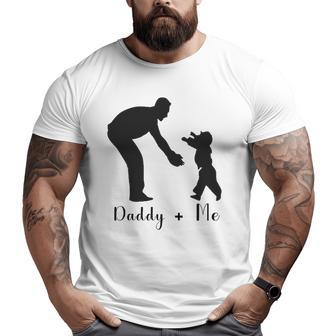 Happy Father's Day I Love Father Daddy And Me Big and Tall Men T-shirt | Mazezy