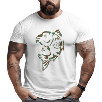 Mens Dad Fishing For Men Carp Novelty Big and Tall Men T-shirt | Mazezy