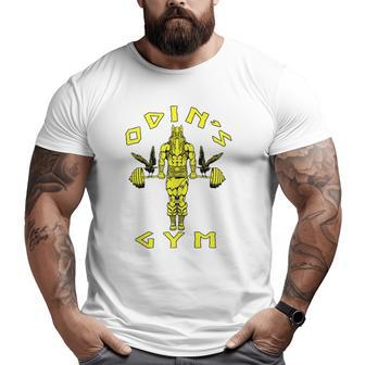 Odin's Gym Fitness Workout Training Weightlifting Big and Tall Men T-shirt | Mazezy CA