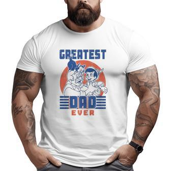 Pinocchio And Geppetto Greatest Dad Ever No Lie Big and Tall Men T-shirt | Mazezy